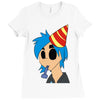 the birthday boy Ladies Fitted T-Shirt