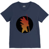 Goku Silhouette V-Neck Tee