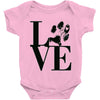 LOVE MY DOG Baby Onesie