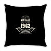 premium vintage 1962 classic perfectly aged limited edition Throw Pillow