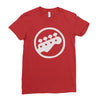 scott pilgrim vs the world bass guitar rockband vintage show movie tee Ladies Fitted T-Shirt