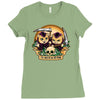 til death do us purr Ladies Fitted T-Shirt