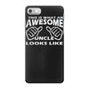 this is what an awesome uncle looks like   mens funny father's day iPhone 7 Case
