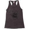 talk to the hand Racerback Tank