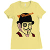 v for violence Ladies Fitted T-Shirt