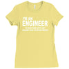 never wrong Ladies Fitted T-Shirt