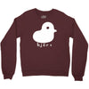 bjork duck diva indie rock band singer Crewneck Sweatshirt