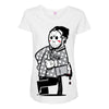 too lazy Maternity Scoop Neck T-shirt