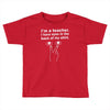 eyes in the back of my shirt Toddler T-shirt