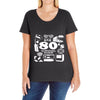80s survival guide cassette high Ladies Curvy T-Shirt