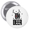 oh deer Pin-back button