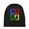 4 Super Hero Baby Beanies