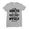 i was addicted to the hokey pokey Ladies Fitted T-Shirt