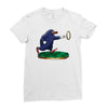 niffler the hedgehog Ladies Fitted T-Shirt