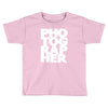 photographer Toddler T-shirt
