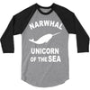 narwhals 3/4 Sleeve Shirt