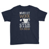 never let work Youth Tee