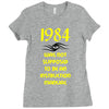 george orwell   1984 Ladies Fitted T-Shirt