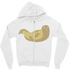 anjing laut Zipper Hoodie