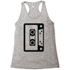 retro cassette Racerback Tank