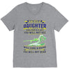 mess with my daughter and from a place V-Neck Tee
