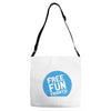 free fun fridays Adjustable Strap Totes