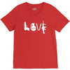 love  funny weapons retro war urban art guns knife cool peace V-Neck Tee