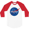 nerd 3/4 Sleeve Shirt