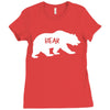 Bear Ladies Fitted T-Shirt
