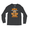 all men are created equal but only the best are born in january 1 Long Sleeve Shirts