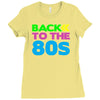 back to the 80s Ladies Fitted T-Shirt