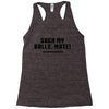 Suck my balls mate Racerback Tank