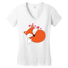 Sweety Fox Women's V-Neck T-Shirt