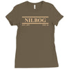nilbog Ladies Fitted T-Shirt