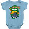 lucky turtle Baby Onesie