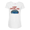 camp crystal lake Maternity Scoop Neck T-shirt