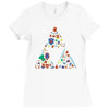 zelda item triforce Ladies Fitted T-Shirt
