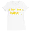 schnitzel Ladies Fitted T-Shirt