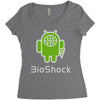 android bioshock Women's Triblend Scoop T-shirt
