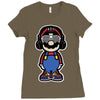 mario Ladies Fitted T-Shirt
