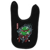 red oni ninja Baby Bibs