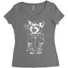 unorthodox rawr Women's Triblend Scoop T-shirt