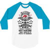 I'm A Veteran Grandpa T Shirt 3/4 Sleeve Shirt