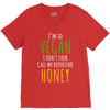 i'm so vegan i don't even call my boyfriend honey V-Neck Tee