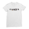 GAMERS TOP PLAYER Ladies Fitted T-Shirt