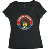 everything is awesome   mens funny lego Women's Triblend Scoop T-shirt