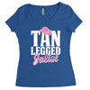 tan legged juliet Women's Triblend Scoop T-shirt