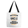 Super Cool Uncle Of A Freaking Awesome Niece Tote Bags