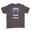 Never Underestimate the Strength of a Pancreatic Cancer Warrior Youth Tee