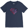 Galaxy diamond V-Neck Tee